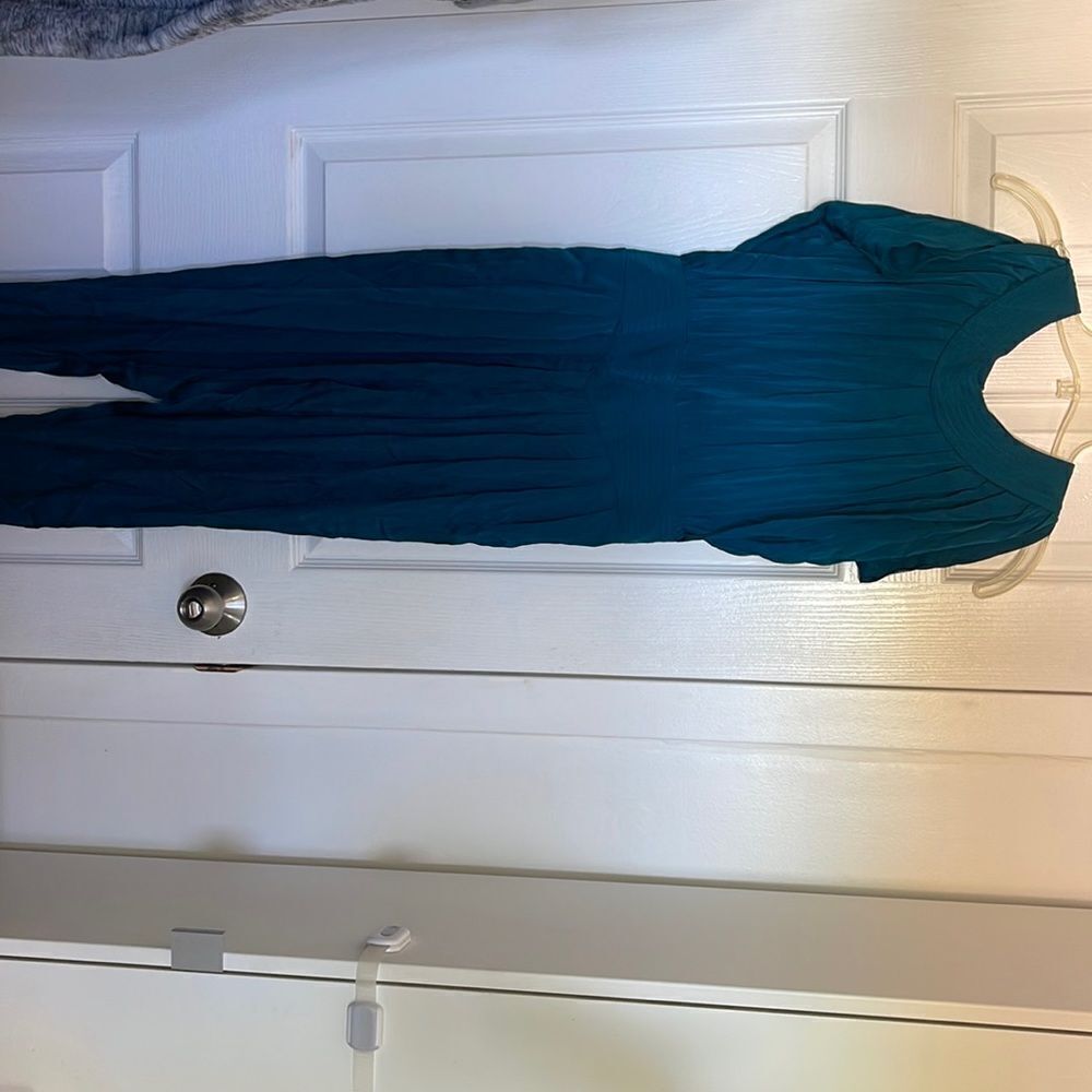 Catherine Malandrino Teal Jumpsuit NEW